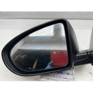 Specchietto retrovisore sinistro nero NISSAN QASHQAI del 2008