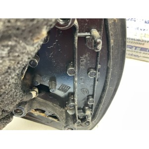 Specchietto retrovisore sinistro nero NISSAN QASHQAI del 2008