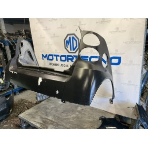 PARAURTI POSTERIORE COMPLETO MERCEDES SMART FORTWO 451 2012 (NERO OPACO / BIANCO) VERNICIATO CON VERNICE RIMOVIBILE