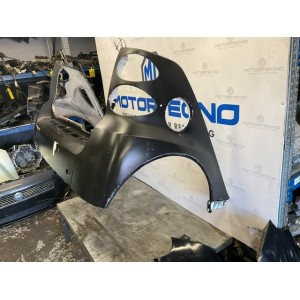 PARAURTI POSTERIORE COMPLETO MERCEDES SMART FORTWO 451 2012 (NERO OPACO / BIANCO) VERNICIATO CON VERNICE RIMOVIBILE