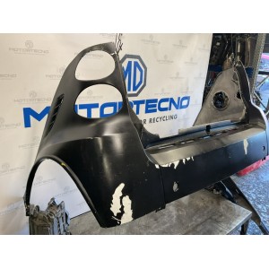 PARAURTI POSTERIORE COMPLETO MERCEDES SMART FORTWO 451 2012 (NERO OPACO / BIANCO) VERNICIATO CON VERNICE RIMOVIBILE