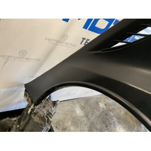 PARAURTI POSTERIORE COMPLETO MERCEDES SMART FORTWO 451 2012 (NERO OPACO / BIANCO) VERNICIATO CON VERNICE RIMOVIBILE