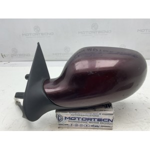 SPECCHIETTO RETROVISORE SINISTRO LANCIA Lybra Bordeaux rosso Berlina 0156498 (99)