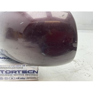 SPECCHIETTO RETROVISORE SINISTRO LANCIA Lybra Bordeaux rosso Berlina 0156498 (99)