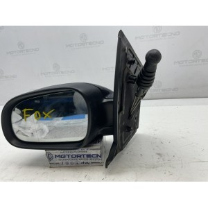 RETROVISORE ESTERNO ANTERIORE SINISTRO . USATO DAL 2004 VOLKSWAGEN FOX NERO  (2004) CP20N4502