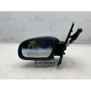 RETROVISORE ESTERNO ANTERIORE SINISTRO . USATO DAL 2004 VOLKSWAGEN FOX NERO  (2004) CP20N4502