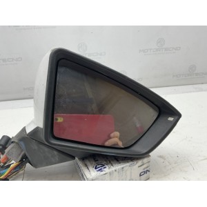 SPECCHIETTO RETROVISORE DESTRO SEAT Leon 4° Serie bianco CPWA (13)
