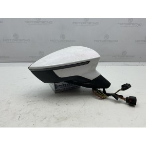 SPECCHIETTO RETROVISORE DESTRO SEAT Leon 4° Serie bianco CPWA (13)