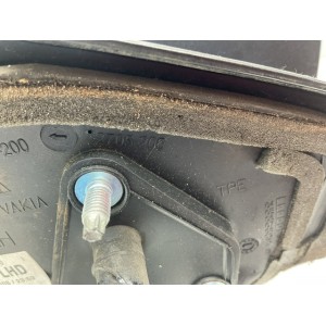 SPECCHIETTO RETROVISORE DESTRO TOYOTA Yaris azzurro Serie 2701200 (08  11)