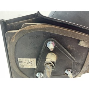 SPECCHIETTO RETROVISORE DESTRO TOYOTA Yaris nero satinato Serie 2701200 (08  11)