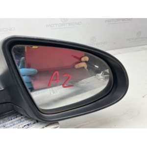 SPECCHIETTO RETROVISORE DESTRO NERO OPACO AUDI A2 Serie (8Z0) E9011025 (00 05)