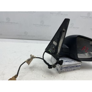 SPECCHIETTO RETROVISORE DESTRO NERO OPACO AUDI A2 Serie (8Z0) E9011025 (00 05)