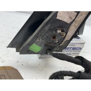 SPECCHIETTO RETROVISORE DESTRO NERO OPACO AUDI A2 Serie (8Z0) E9011025 (00 05)