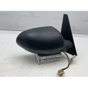 SPECCHIETTO RETROVISORE DESTRO NERO OPACO AUDI A2 Serie (8Z0) E9011025 (00 05)