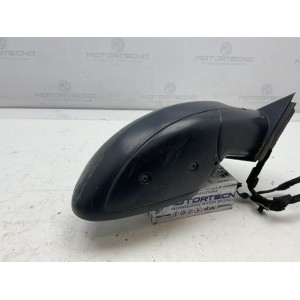 SPECCHIETTO RETROVISORE DESTRO NERO OPACO AUDI A2 Serie (8Z0) E9011025 (00 05)