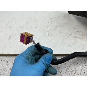 SPECCHIETTO ESTERNO SPECCHIO RETROVISORE DESTRO PASSEGGERO NERO  VOLKSWAGEN POLO 9N - E1010695