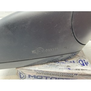 SPECCHIETTO ESTERNO SPECCHIO RETROVISORE DESTRO PASSEGGERO NERO  VOLKSWAGEN POLO 9N - E1010695