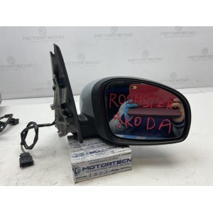 SPECCHIETTO RETROVISORE DESTRO GRIGIO SKODA Roomster 1° Serie 034366 (06)