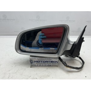 SPECCHIETTO RETROVISORE SINISTRO GRIGIO AUDI A3 Serie (8P1) e1010754 (08 12)