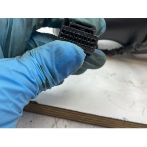 SPECCHIETTO RETROVISORE SINISTRO GRIGIO AUDI A3 Serie (8P1) e1010754 (08 12)