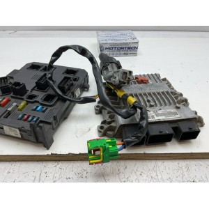 KIT CHIAVE CENTRALINA MOTORE CITROEN C3 1° Serie 5WS40068B-T Diesel 1400 (02 05)