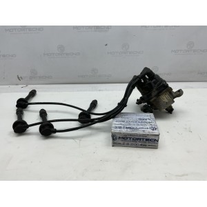 Spinterogeno completo di cavi Distributore di Accensione per Nissan Micra K11 1992 - 2003 22100-99B03