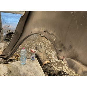 Parafango anteriore sinistro bianco Fiat Panda climbing 4 × 4