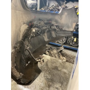 PARAURTI POSTERIORE COMPLETO FIAT Bravo 2° Serie nero con sensori di parcheggio e fanalini (07 10)