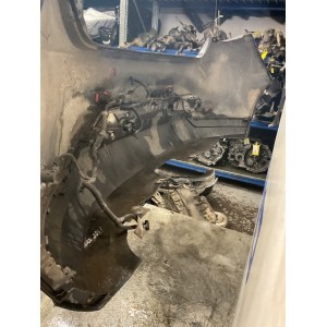 PARAURTI POSTERIORE COMPLETO FIAT Bravo 2° Serie nero con sensori di parcheggio e fanalini (07 10)