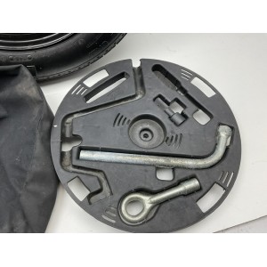 Kit ruotino di scorta Fiat stilo 125 80 15 con fodera svita bulloni e gancio traino