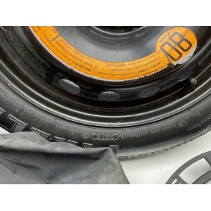 Kit ruotino di scorta Fiat stilo 125 80 15 con fodera svita bulloni e gancio traino