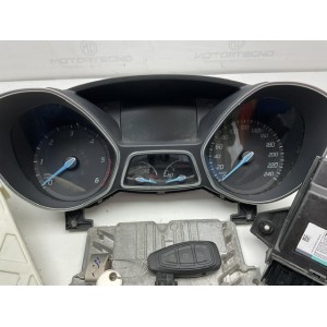 KIT CHIAVE KEYLESS CON CENTRALINA MOTORE E ALTRO  FORD FOCUS 1.6 TDCI 95CV., S180133048 C  CONTINENTAL