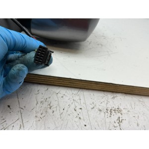 Specchietto Retrovisore elettrico Sinistro Renault Grand Modus grigio scuro 2010 0411491 7fili