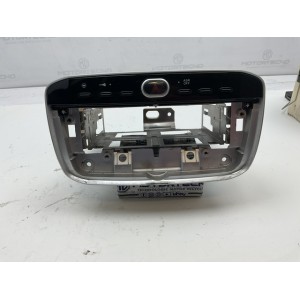 7355013730 MASCHERINA PULSANTIERA CENTRALE 4 FRECCE RIVESTIMENTO CRUSCOTTO CENTRALE SUPPORTO GABBIA  AUTORADIO FIAT PUNTO EVO