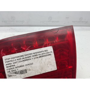 STOP POSTEPIORE DESTRO INTEGRATO NEL PORTELLO AUDI A6 AVANT SERIE C6 (4F5) (04 12) led