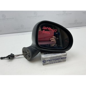 Specchietto retrovisore esterno destro Chevrolet Matiz manuale nero