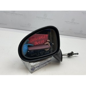 Specchietto retrovisore sinistro nero Chevrolet Matiz manuale