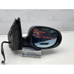 Specchietto retrovisore destro blu Fiat bravo non ribaltabile elettricamente