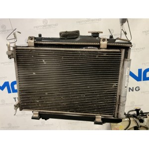 CALANDRA CON RADIATORE ACQUA ARIA CONDIZIONATA E VENTOLA OPEL Agila B CZ222000 K12B Benzina 1200 (08)