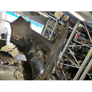 PARAURTI POSTERIORE COMPLETO FIAT Bravo 2° Serie nero con sensori di parcheggio e fanalini (07 10)