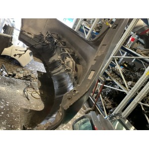 PARAURTI POSTERIORE COMPLETO FIAT Bravo 2° Serie nero con sensori di parcheggio e fanalini (07 10)