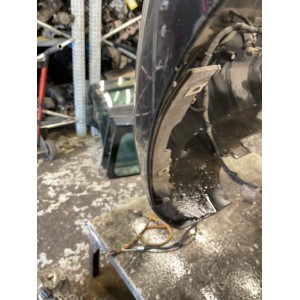 PARAURTI POSTERIORE COMPLETO FIAT Bravo 2° Serie nero con sensori di parcheggio e fanalini (07 10)