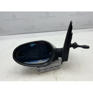 SPECCHIETTO RETROVISORE SINISTRO MANUALE  LANCIA Ypsilon 1°GRIGIO  Serie 014218 (03 06)