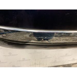 Paraurti posteriore Fiat 500 blu con cromatura