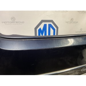 Paraurti posteriore Fiat 500 blu con cromatura