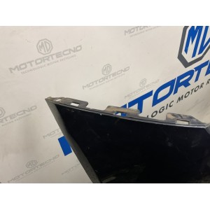 Paraurti posteriore Fiat 500 blu con cromatura