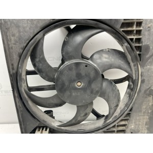 VENTOLA RADIATORE PEUGEOT 207 1° Serie 9653804080 8HZ Diesel 1400 (06 09)