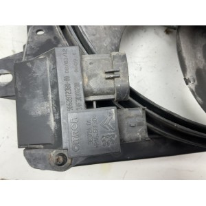 VENTOLA RADIATORE PEUGEOT 207 1° Serie 9653804080 8HZ Diesel 1400 (06 09)