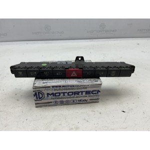 Pulsantiera centrale quattro frecce city Fiat Panda 2012 in poi (VERSIONE NERA)