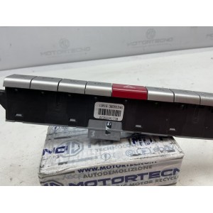 Pulsantiera centrale quattro frecce city Fiat Panda 2012 in poi (VERSIONE GRIGIA )